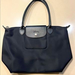 Longchamp le pliage small neo tote bag in black - authentic and brand new